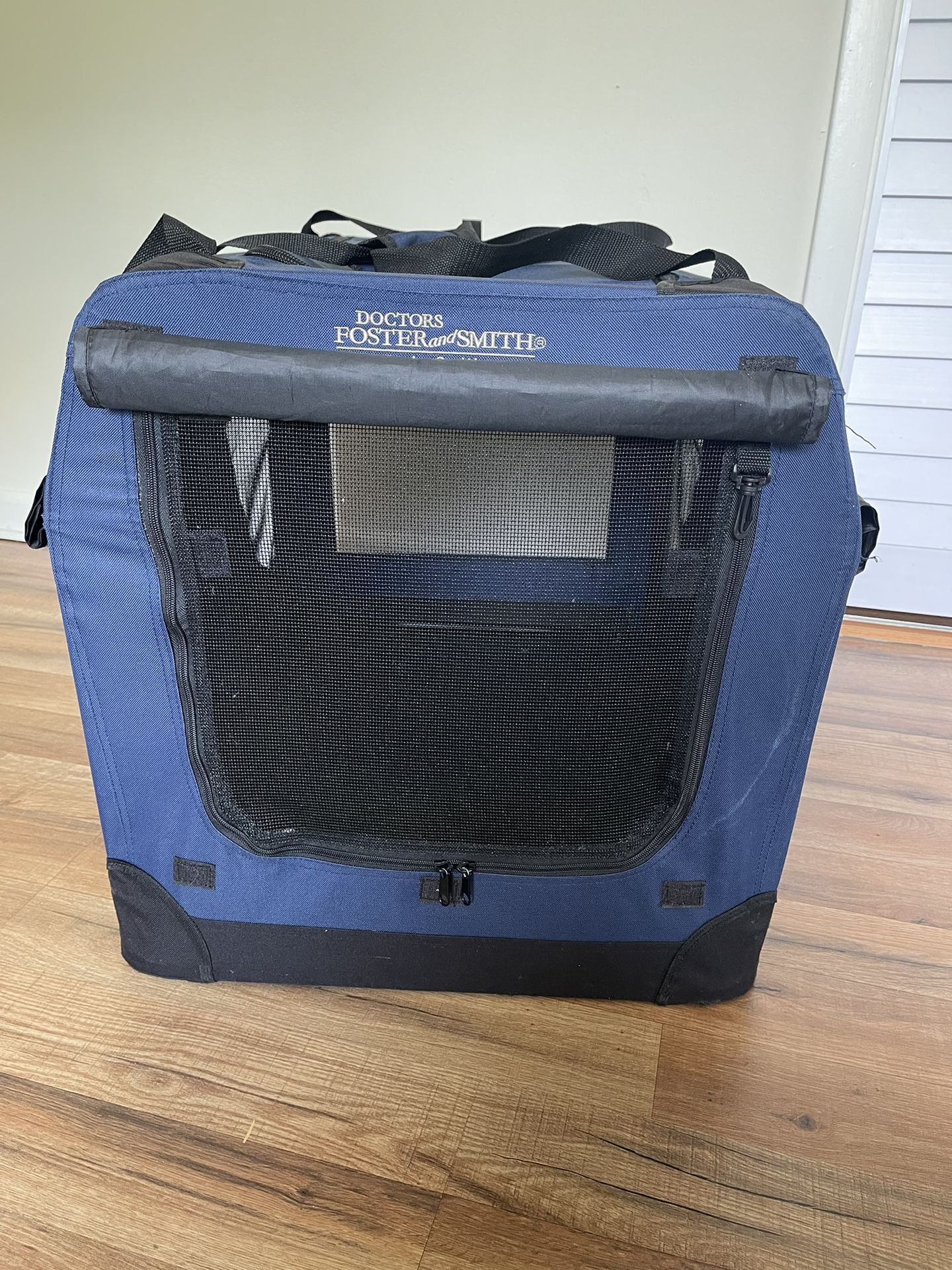 2 Entry Collapsible Soft Sided Dog Crate ( See Description)
