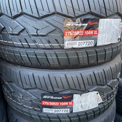 New Nitto 275/35R22 NT420 Tires