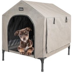 2 in 1 Dog House Color Is Dark Grey