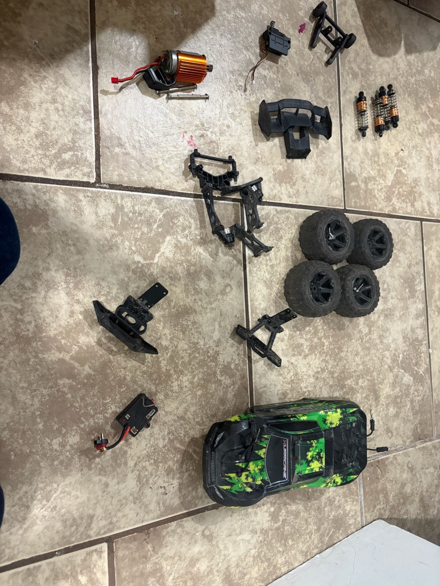 Rc car parts