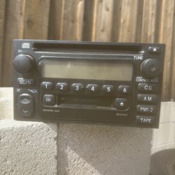 Toyota Radio Cd Player Cassette