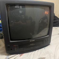 Sharp CRT TV ~13 Inches