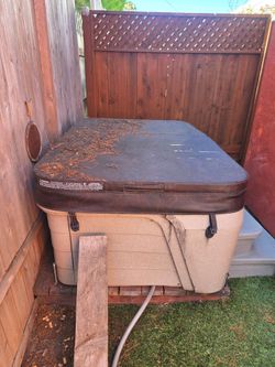 2 person above ground hot tub
