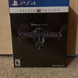 NEW Kingdom Hearts 3 Deluxe Edition (PS4)