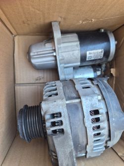 2014-2015 Cadillac srx starter and alternator works good