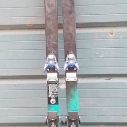 K2 skis, 198 cm, Salomon demo bindings