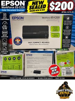 Epson WorkForce ES-C220 Document Scanner