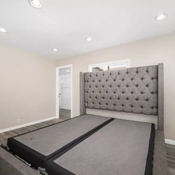 California King Bed & Box Spring 