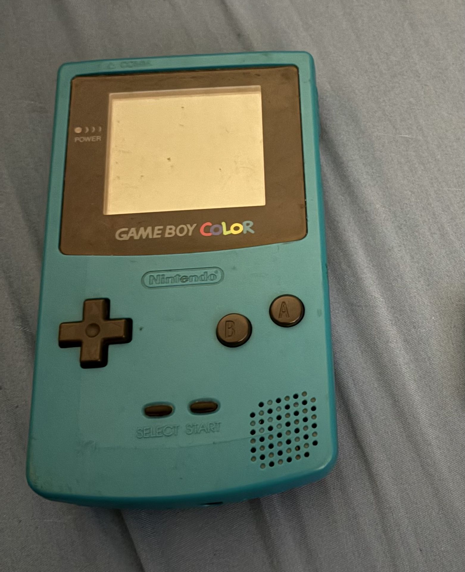 Blue/Cyan Gameboy Color