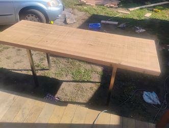 Large table stainless legs