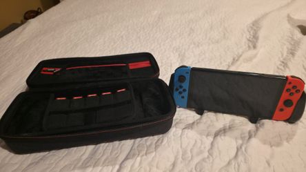 Nintendo Switch Red and Blue Joy-Con Console