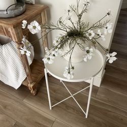 Metal Side Table $20