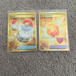 Gold Pokemon Cards 