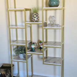 Modern Freestanding Shelves Bookcase Display