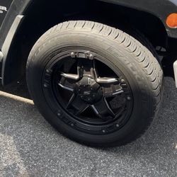 Wheels And Tire From Jeep Jk
