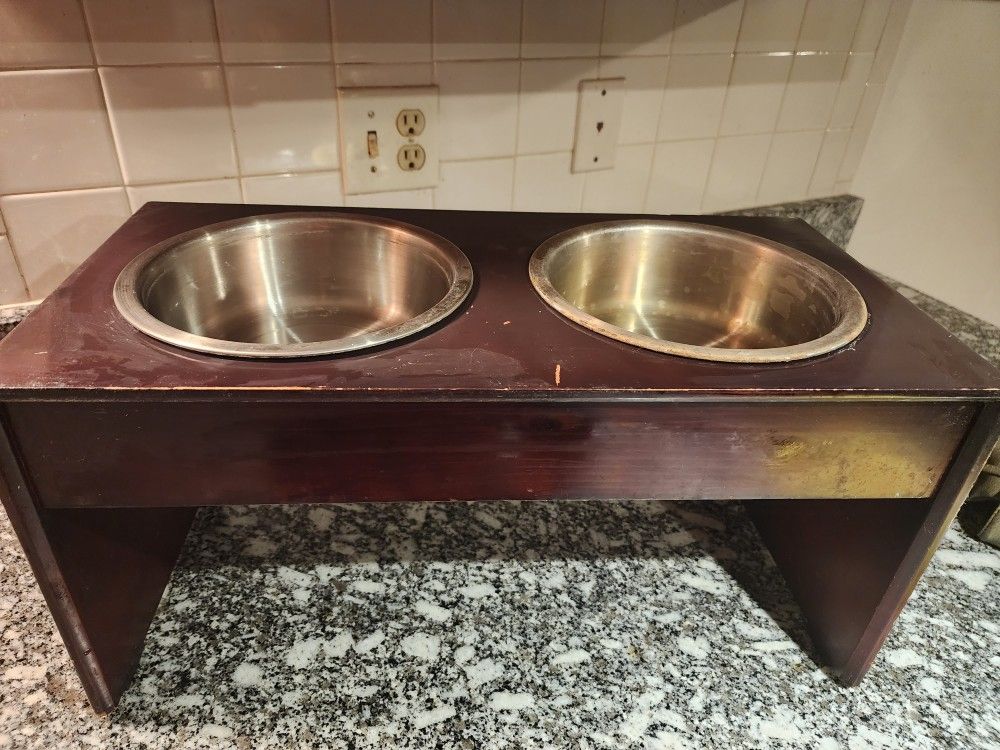dog food cups with base
