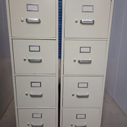 Vertical Metal File Cabinet With Key $70 Each 10 Available 