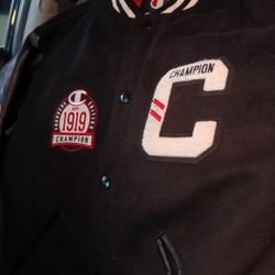 Men's Champion Letterman Jacket
