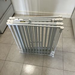 All Steel Dog Gate With Door And Mini Door For Small Dogs 