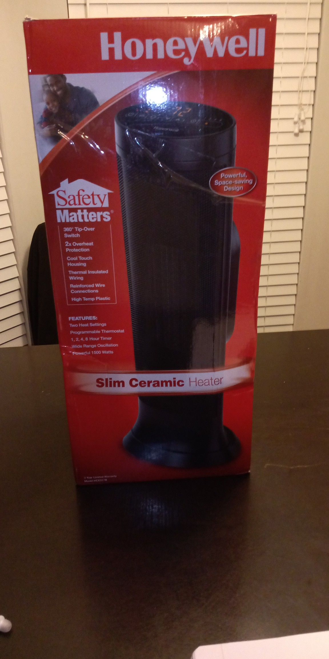 Honeywell slim Ceramic Heater