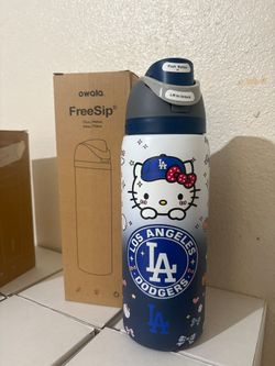 Owala FreeSip LA Dodgers Hello Kitty Water Bottle