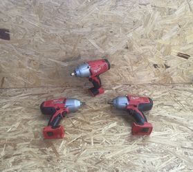 Milwaukee M18 Impact Wrench 1/2” Model Number 2663-20 (The Second Picture Has The Details)(Tool Only)(Each Price)