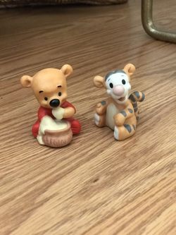Winnie the Pooh and Tigger Figurines
