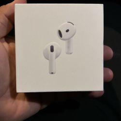 NEW AIRPODS 4 NEVER OPENED