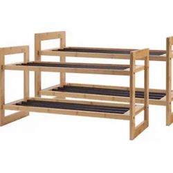 TRINITY Bamboo Shoe Rack