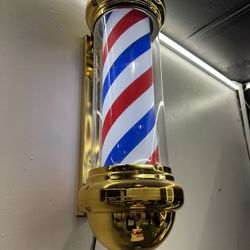 Barber pole light 