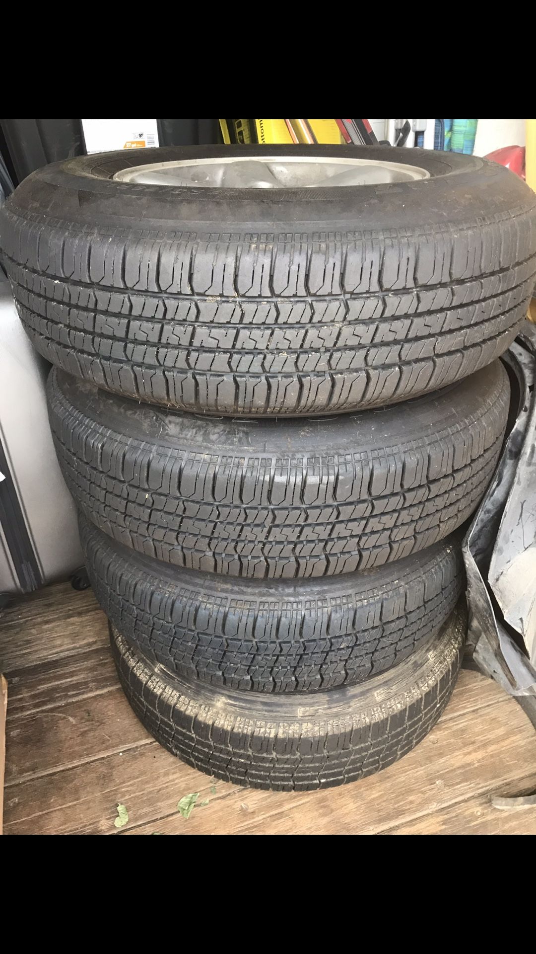 Jeep Cherokee wheels 225/75R15