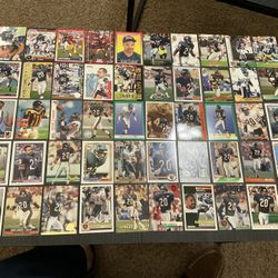 50 Mark Carrier Football Cards With Insert, Rookies Chicago Bears Legend Defensive Rookie Of The Year 