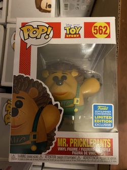 Funko POP Vinyl Movies Disney Pixar Toy Story Mr. Pricklepants Funko 2019 Summer Convention Limited Edition Exclusive figure 562