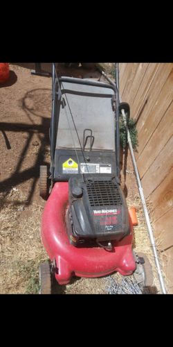 Lawn mower works