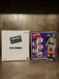 Mattel Retro-Action The Real Ghostbusters Peter Venkman "Citizen Ghost" (Green Variant) SDCC Exclusive 2010