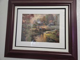 Thomas Kinkade "Stillwater Cottage"