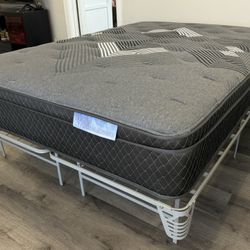 Queen Mattress Pillow Top