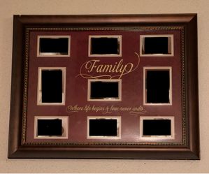 Large Multi-Picture Frame 33”x26”
