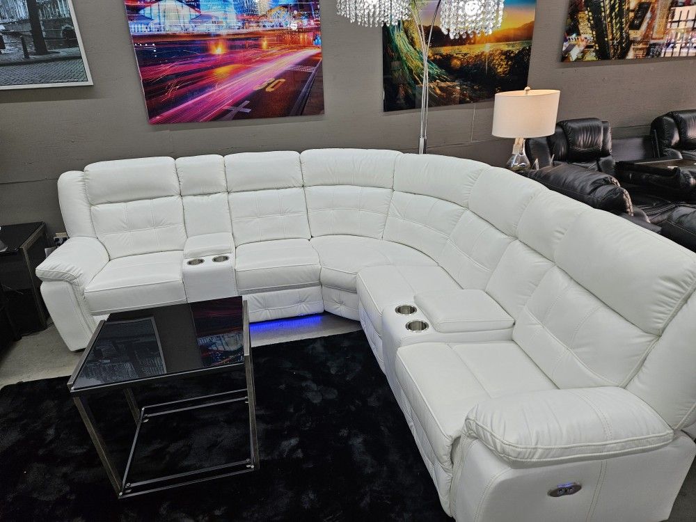 White Power Sectional LIGHTS Led