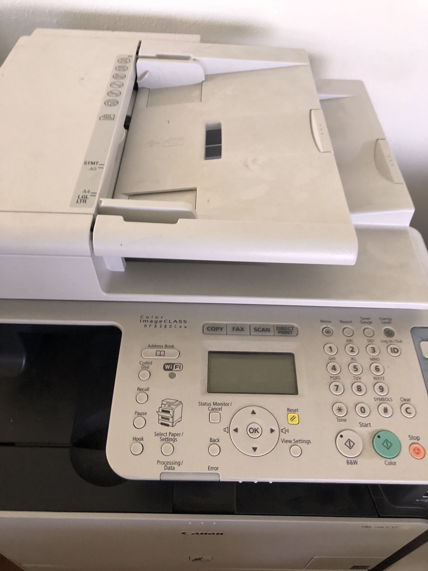 Canon imageCLASS MF8380Cdw Color Laser MFP
