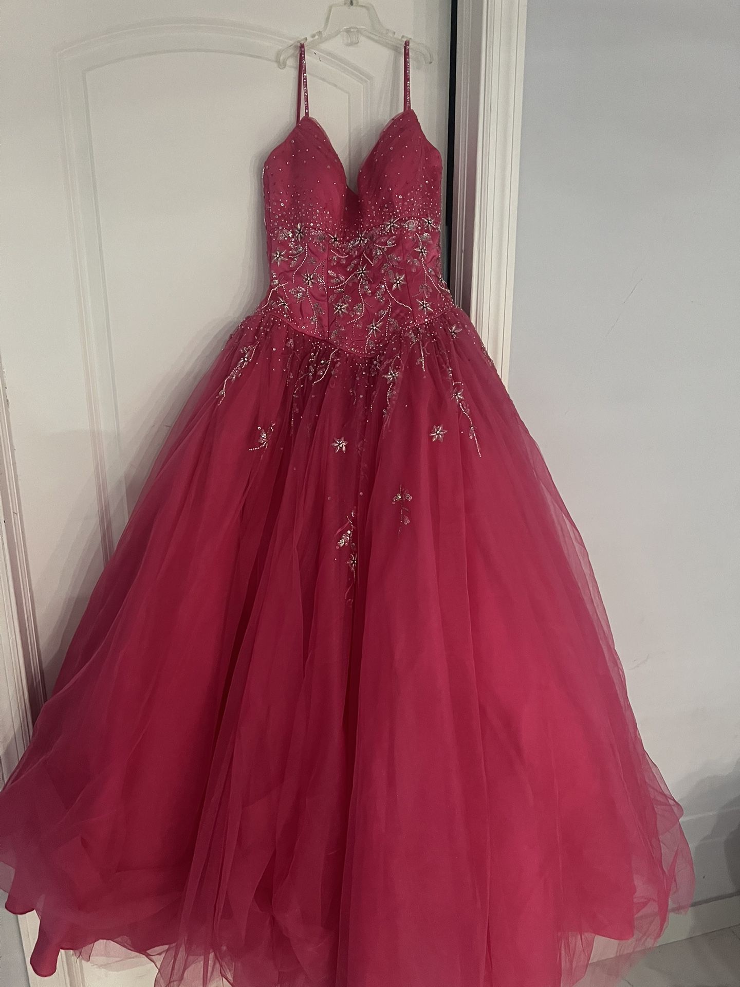 Pink Quinceañera / prom Dress