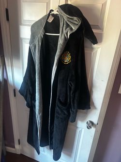 Harry Potter Adult Fleece Hooded Robe - ONE SIZE