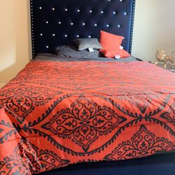 Brand New Bed Blue + Mattress All New 