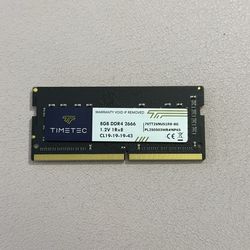 48GB (6x8GB) DDR4 2666 Laptop RAM Timetec SODIMM
