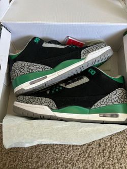Jordan 3 Pine green