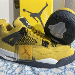 Air Jordan 4 Retro Rayo Ct(contact info removed) Size 11 M 12.5 L(000041)
