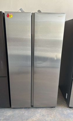 Samsung Side‑by‑Side Fridge – Stainless, No Dispenser