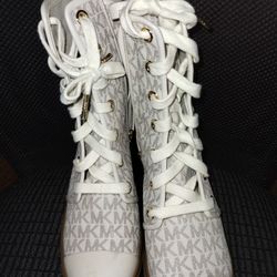 Michael Kors Combat Style Boots