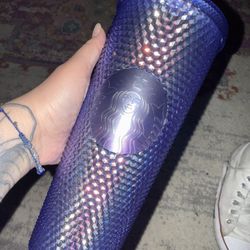 Starbucks Disney Cup Purple Tumbler Studded