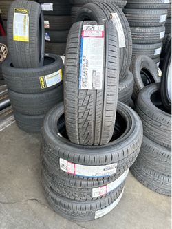 Four New Tires 205/50R17 Falken